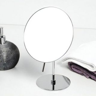 Косметическое зеркало с подсветкой Gappo G6208 хром